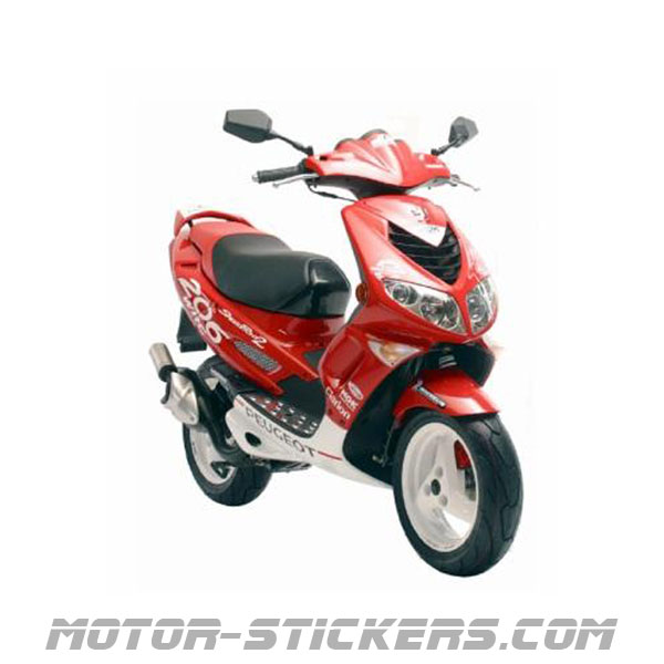 プジョースピードファイト2 WRC 純正カッティングシール